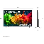 LG 65″ QNED80B EVO AI Mini-LED 4K Smart TV [2026]