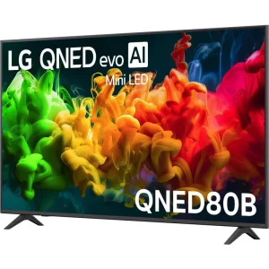 LG 65″ QNED80B EVO AI Mini-LED 4K Smart TV [2026]