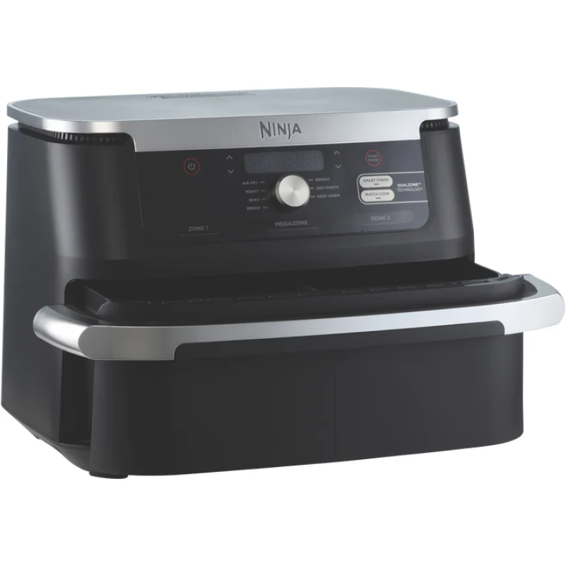 Ninja XXXL FlexDrawer Air Fryer, Black/Silver AF500