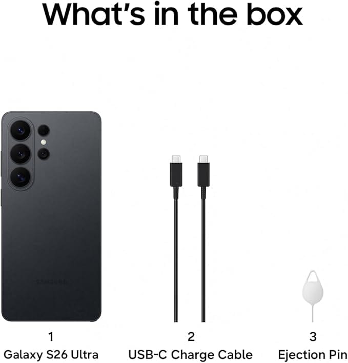 Samsung Galaxy S26 Ultra 512GB – Black — Bing Lee deal Australia