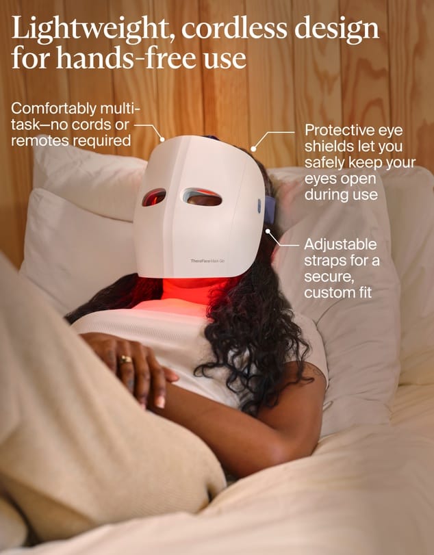 Therabody Theraface LED Mask Glo — Bing Lee deal Australia
