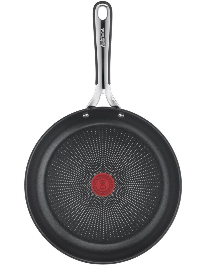 Jamie Oliver by Tefal – Kitchen Essentials Induction Non-Stick Stainless Steel Triple Pack — Myer deal Australia
