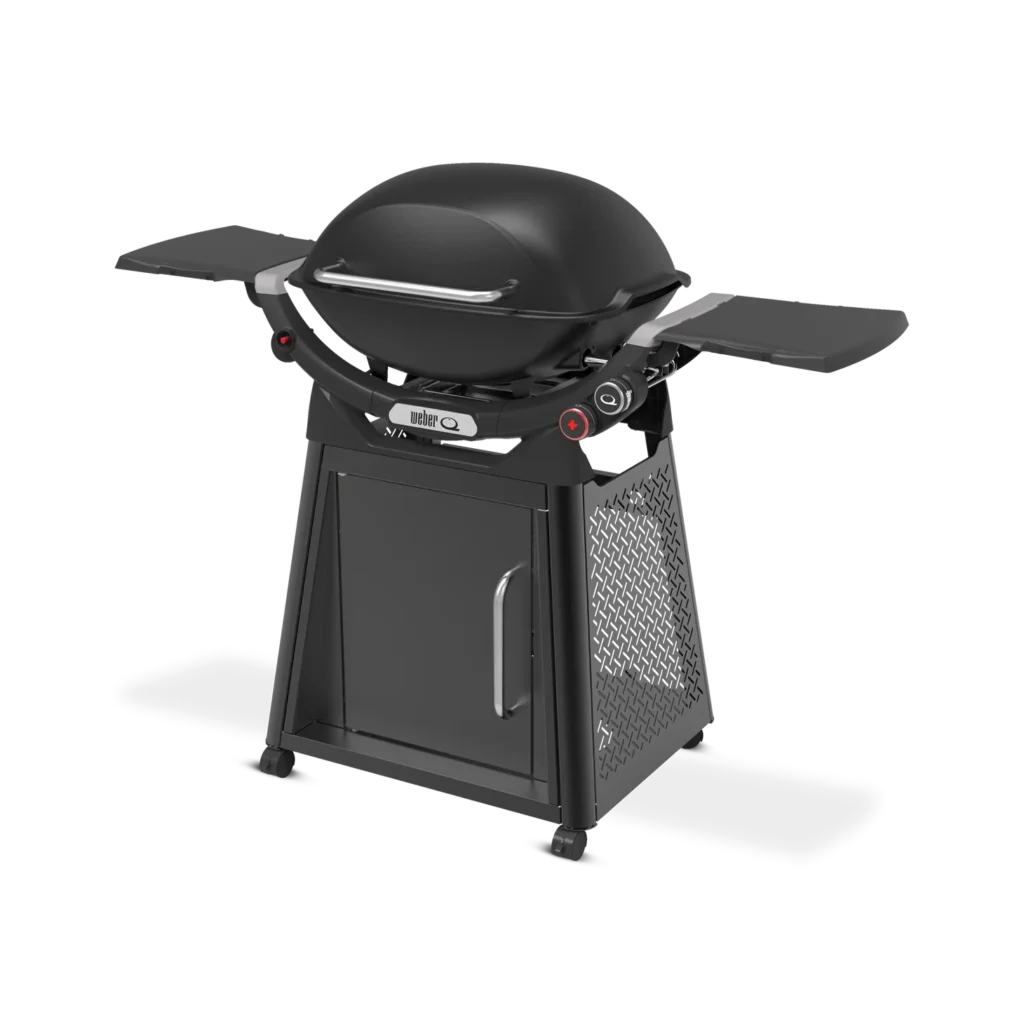 Weber Family Q+ Q3100N+ LPG in Midnight Black — Appliances Online deal Australia